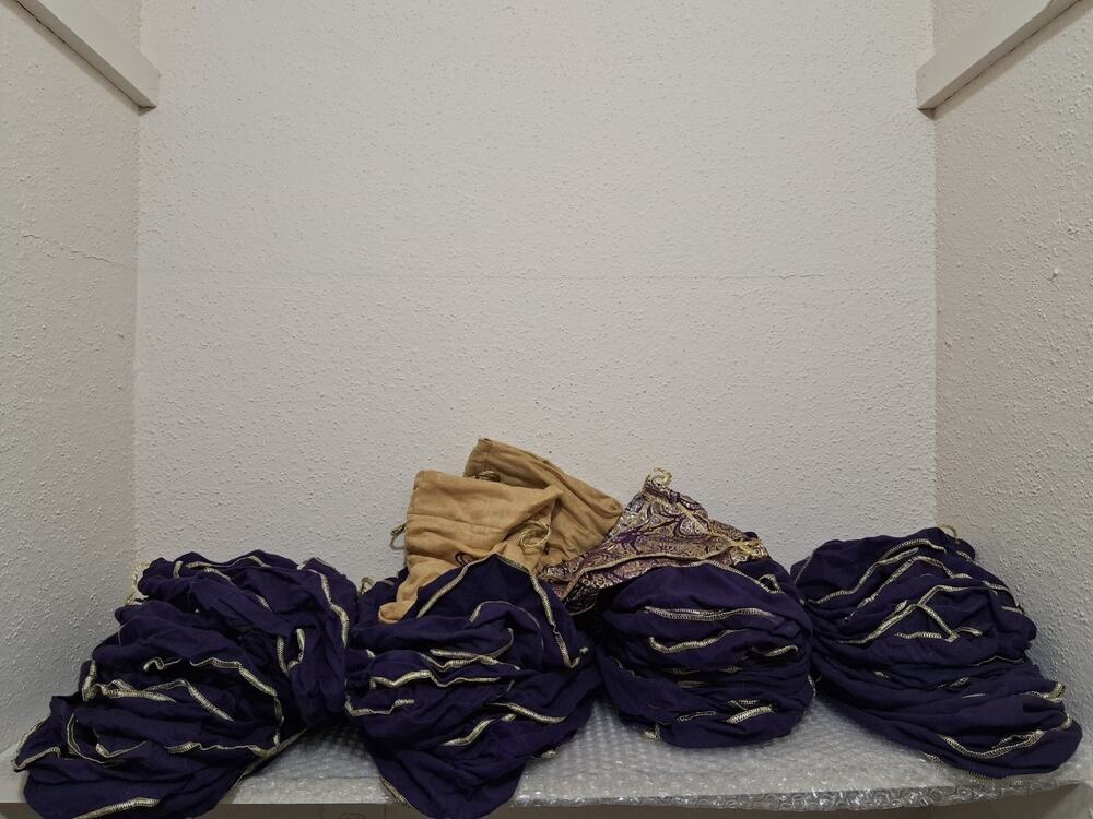 HUGE Lot of 50 Crown Royal Bags - (20) 1.75L XL & (32) 750ml Regular